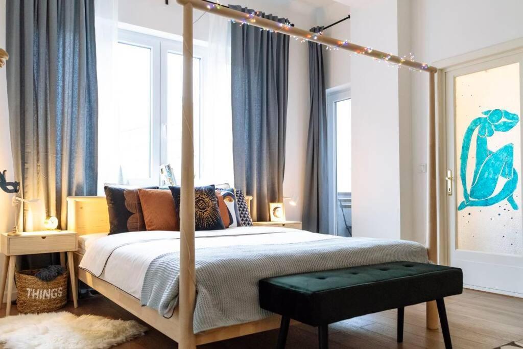 Apartamento La Dame Bleue Bucarest Exterior foto